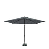 Madison Parasol Elba 300 cm Grau