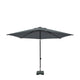 Madison Parasol Elba 300 cm Grau