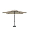 Madison Parasol Elba 300 cm ECRU