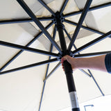 Madison Parasol Moraira 230x230 cm ECRU - afbeelding 2
