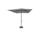 Madison Sonnenschirm Moraira Push-up 230x230 hellgrau