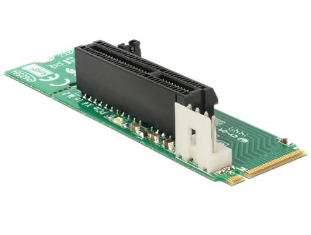 Delock -Adapter M.2 Key M männlich> PCI Express X4 -Steckplatz