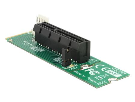 Delock -Adapter M.2 Key M männlich> PCI Express X4 -Steckplatz