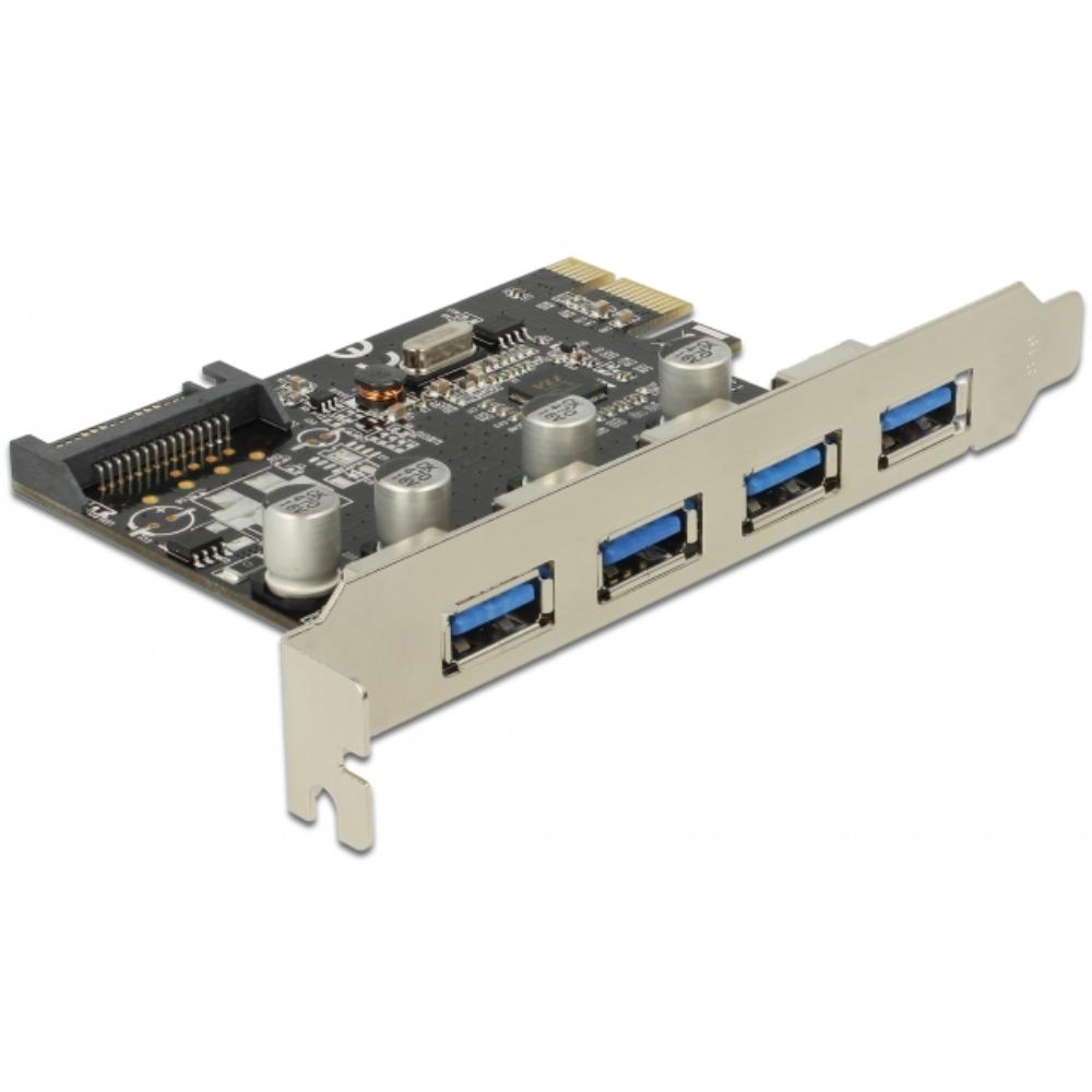 Delock PCI Express -Karte> 4x USB 3.0