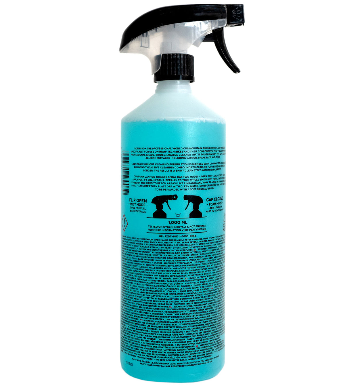 Peaty's Lehmschaumreiniger 1 Liter