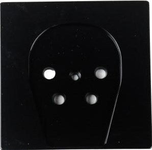 Peha Telefonabdeckplatte schwarz Dialog - 4602660