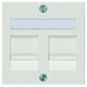 Peha Badora lw Abdeckplatte für UTP doppelt – 4603295