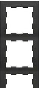 Peha Badora Mattschwarz 3-fach Abdeckrahmen - 4603670