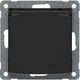 Peha badora mattschwarze Steckdose RA mit Klappdeckel – 4603510