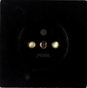 Peha Einbau-WC Einzeldialog schwarz - 4602610