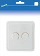 Peha LW-Abdeckplatte + Taste für Duo-Dimmer – 6655440