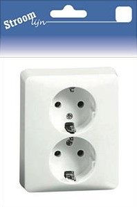 Peha lw Einbausteckdose RA doppelt - 6602217