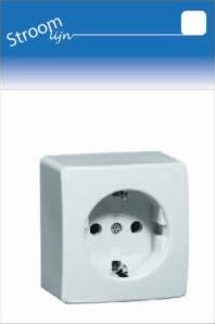 Peha lw Aufputz-Steckdose RA Single - 6678985