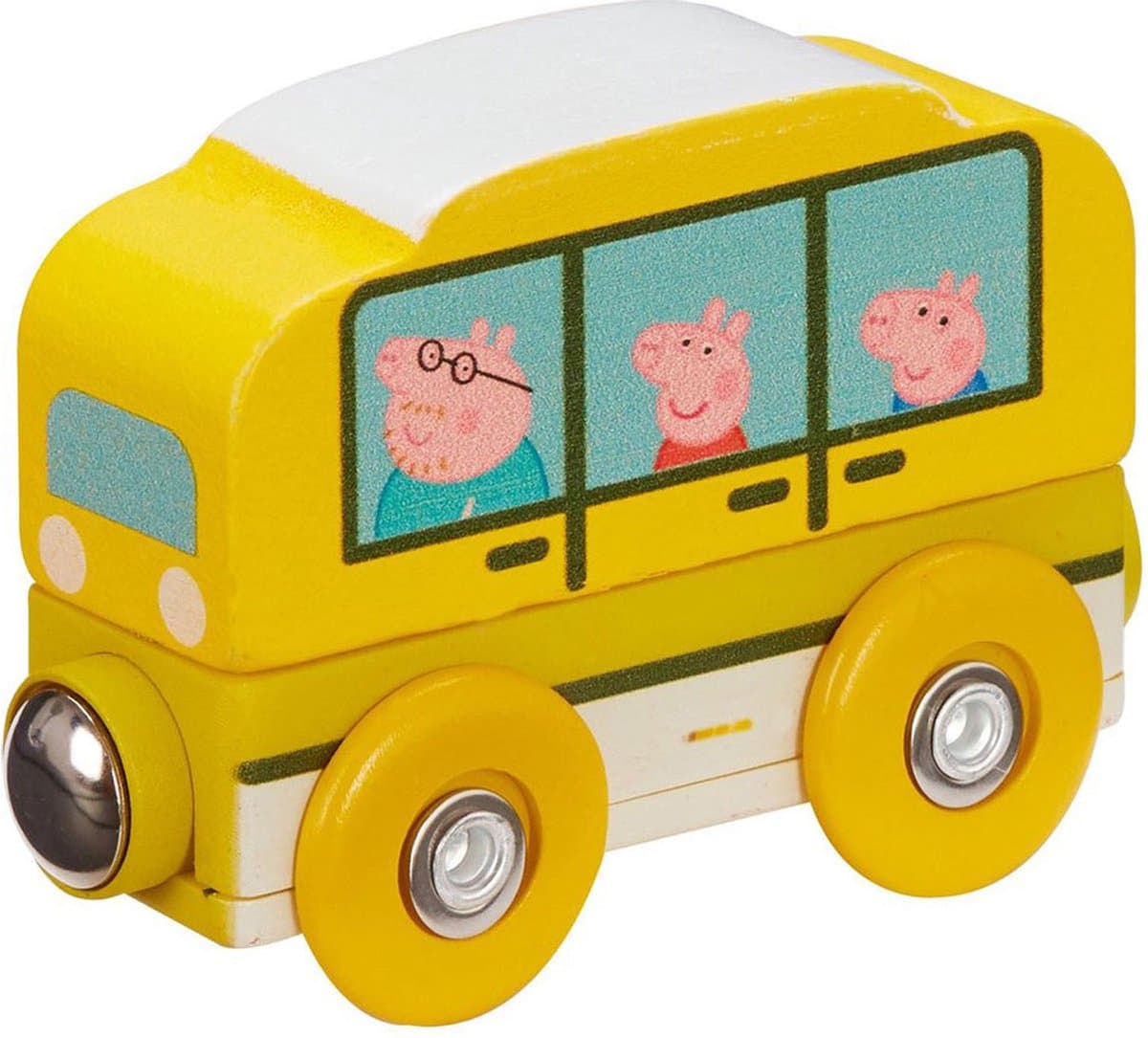 Bus mit Magnet, um die Serie miteinander zu verknüpfen