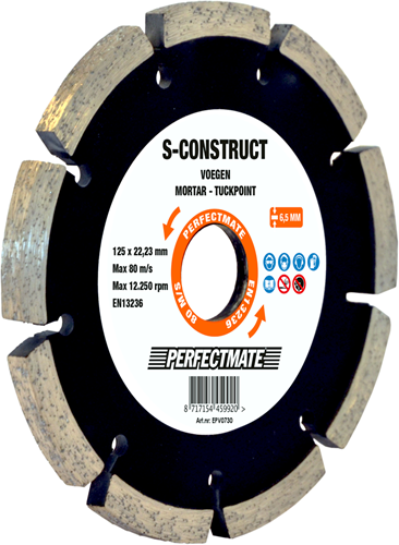 Perfectmate Fugenschneider 150 mm Mittelloch 22,23 mm | 1 Stück - epv0732