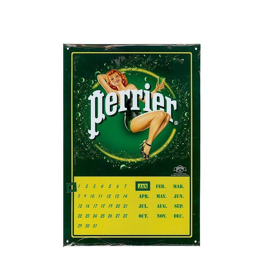 Perrier Pin-up-Kalender 31x21cm