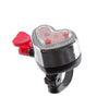 Pexkids Fahrradglockenherz Chromrosa
