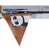 Sicherheitsflagge Pexkids Panda Braun mit einem Panda -Druck