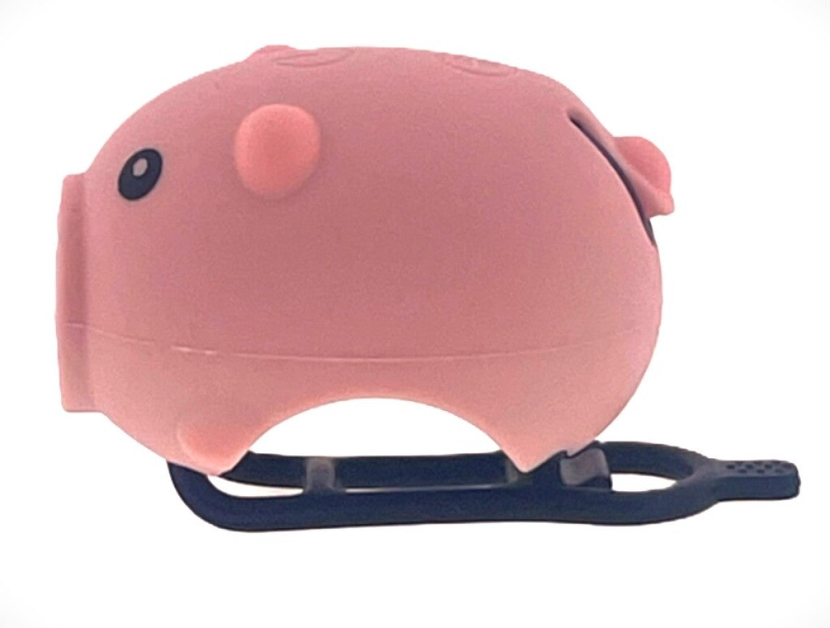 Pexkids LED-Lampe Schwein mit Horn, USB wiederaufladbar, rosa