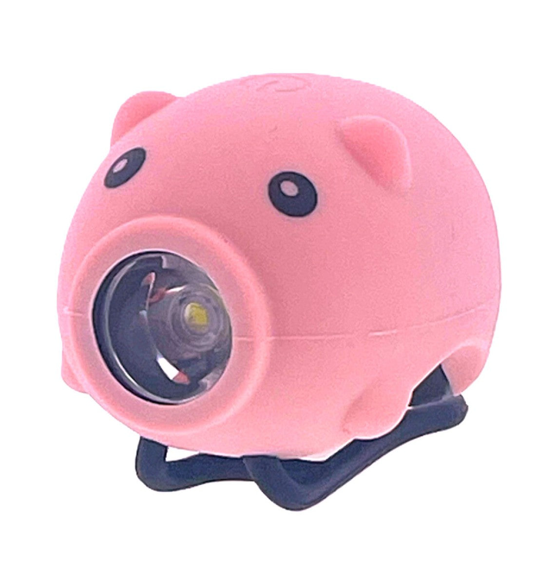 Pexkids LED-Lampe Schwein mit Horn, USB wiederaufladbar, rosa