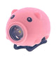 Pexkids LED-Lampe Schwein mit Horn, USB wiederaufladbar, rosa