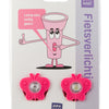 Pexkids Beleuchtungsset LED -Schmetterling mit Silikongurt rot