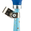 Fahrrad Hupe Pexkids Rakete - Blau mit einem blauen Rackel