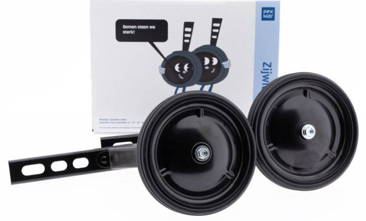 Pexkids Stützräder 12-20 Zoll schwarz