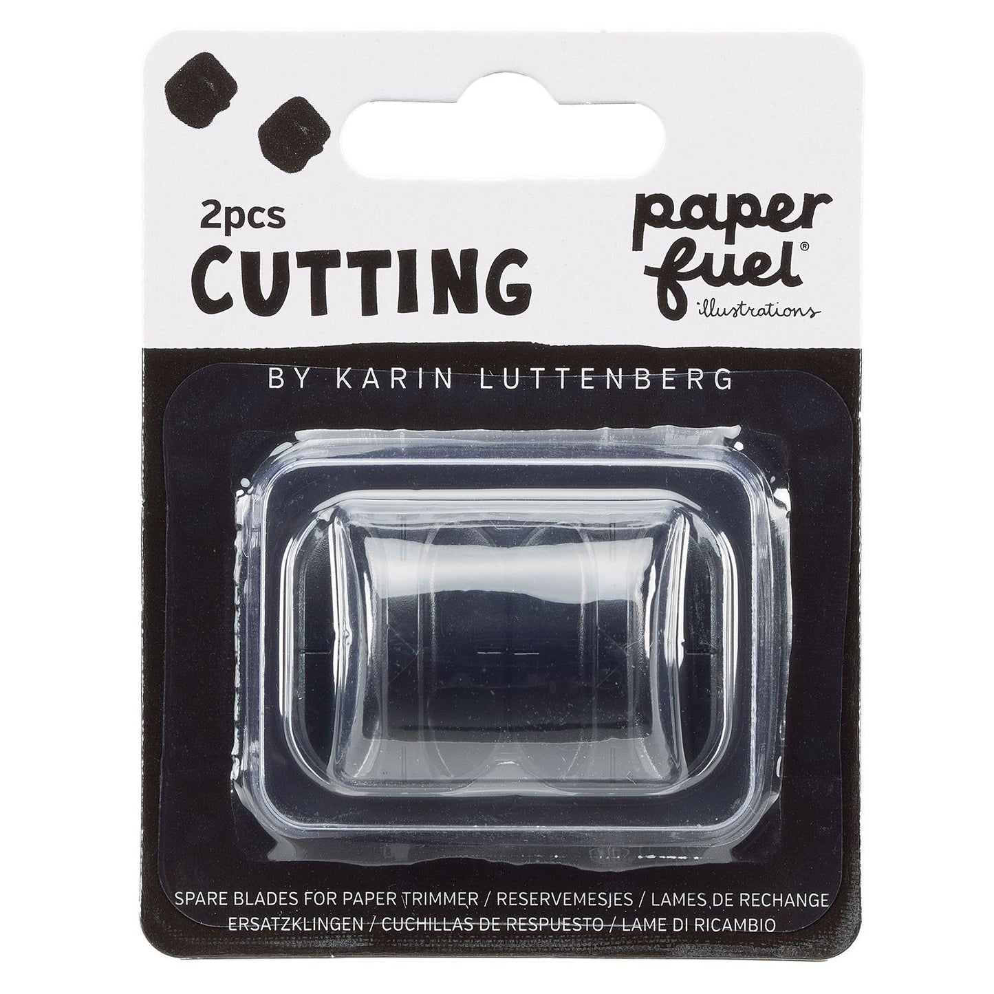 Paperfuel • Ersatzklingen für Papierschneider, 2 Stück