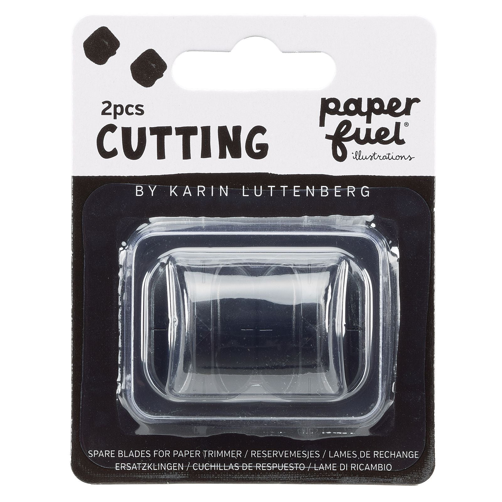 Paperfuel • Ersatzklingen für Papierschneider, 2 Stück