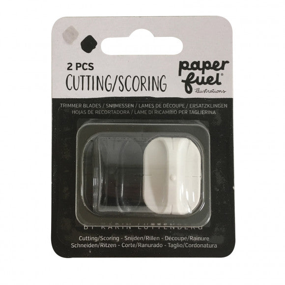 Paperfuel • Ersatzklinge für Papierschneider + Rillklinge 2 Stück