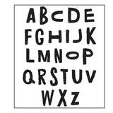 Paperfuel • Schneideschablone A5-Alphabet - afbeelding 1