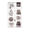 Paperfuel • Clear Stamp A5 Zitate