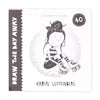 Paperfuel • Blanko-Kartenblock „Draw the Day Away“, 300 g, 13 x 13 cm, 40 Blatt