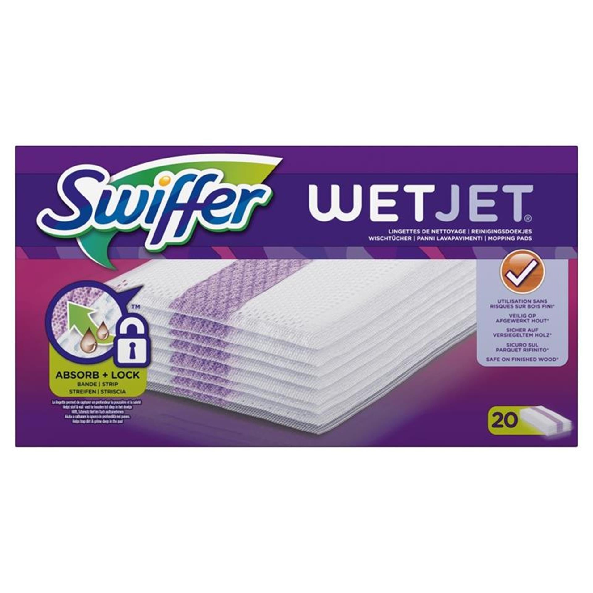 Swiffer Swiffer Wetjet Vloerdoekjes 20 Teile