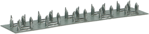 Pgb-europa fg | Multinagelplatte 76x129 Zink (1 mm) – 50 Stück – fg01580010761295