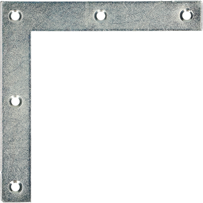 Pgb-europa fg | flaches Quadrat 90° (Rahmenwinkel) 15x100x100 Zn | 50 Stück - fg02370010151005