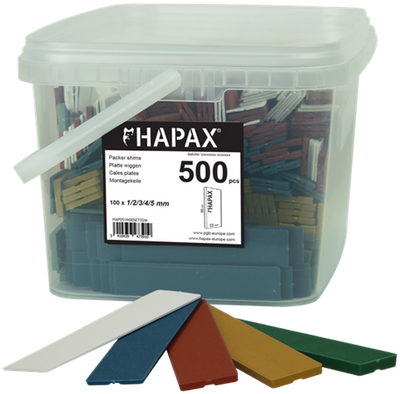 Pgb-europa – Hapax-Sortiment flache Keile 22 x 95 500 Stück – Hap051n00set02m