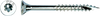Pgb-europa pfs+ | spanplattenschraube pfs+ vzk-t ø 6x110 zn | 100 Stück – pfwvtg001006001103