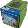 Pgb-europa pfs+ | spanplattenschraube pfs+ vzk-t ø 6x110 zn | 100 Stück – pfwvtg001006001103