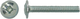 Pgb-europa pgb-befestigungen | Möbelzugschraube M4x50 Zn | 500 Stück - 000mtv001004000503
