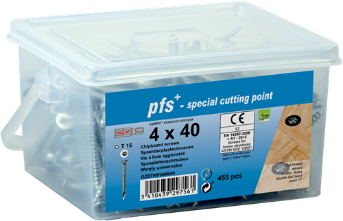 Pgb-europa pgb-befestigungen | Spanplattenschraube pfs-t ø 5x80 tx25 | 140 Stk