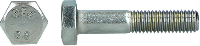 Pgb-europa pgb-befestigungen | Sechskantschraube 8,8 DIN 931 M 12x40 Zn | 100 Stück 931801012000403