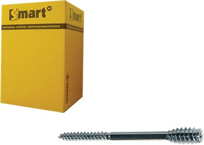 Pgb-europa smart | Distanzschraube T-Antrieb T25 ø 6x300 Zn | 25 Stück sm0ssc0010603003