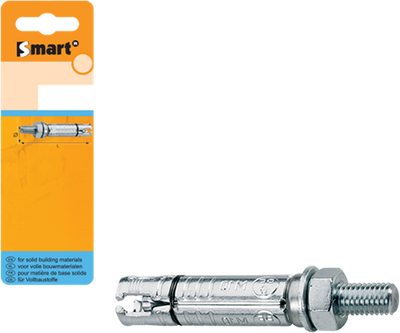 Pgb-europa smart | Keilschraube PFG SB + Ankerstange M8x20x75 Zn | 4 Stück sm000k001080075h