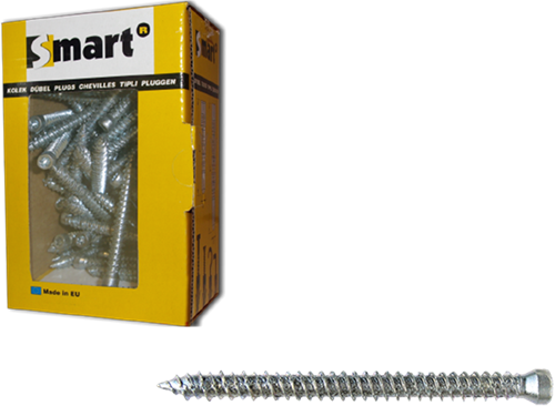 Pgb-europa smart | Rahmenschraube ck-t30 ø 7,50x82 zn | 100 Stück sm0wsc001075082e