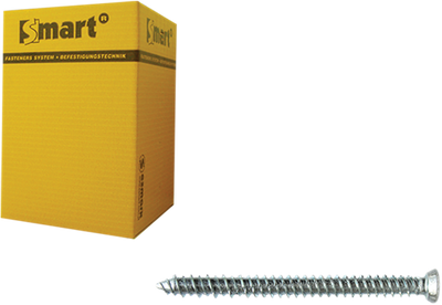 Pgb-europa smart | Rahmenschraube VZK-T30 ø 7,50x92 ZN | 100 Stück sm0wsf0010750923