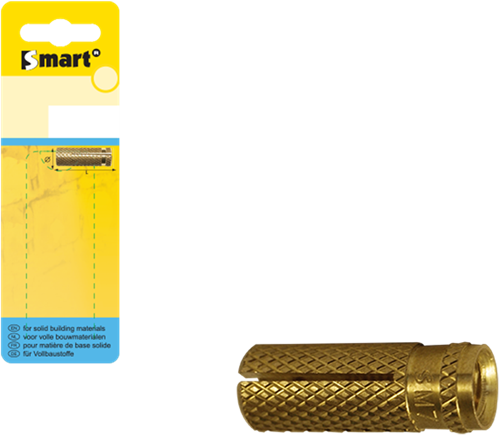 Pgb-europa smart | Messingstopfen m8x29 | 10 Stück sm0mspms0080029h