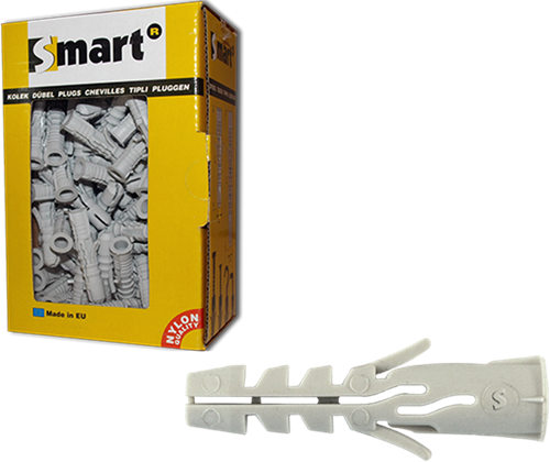 Pgb-europa smart | Nylon-Spreizdübel mit Smartboard ø 6x30 | 100 Stück – sm00pbn00060030e