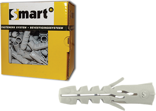 Pgb-europa smart | Nylon-Spreizdübel ohne Platine Smart ø 8x40 | 100 Stück – sm000pn00080040e